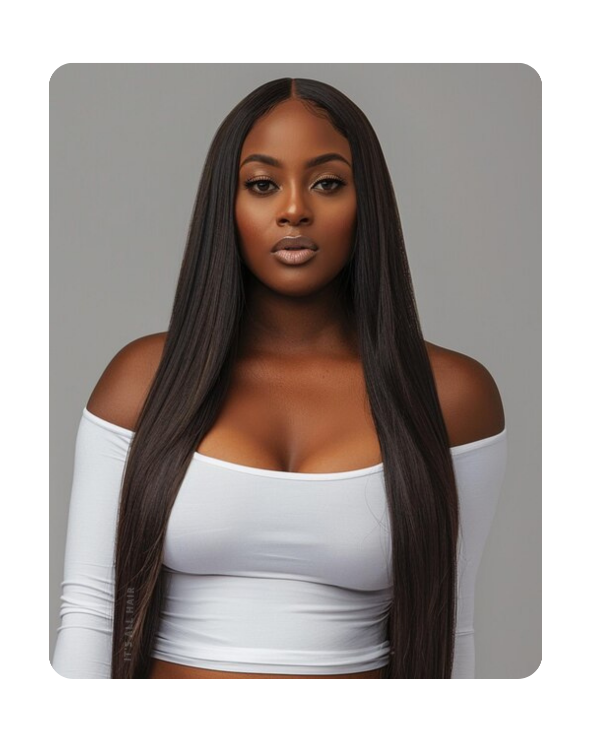 Straight HD Glueless Lace Front Wig