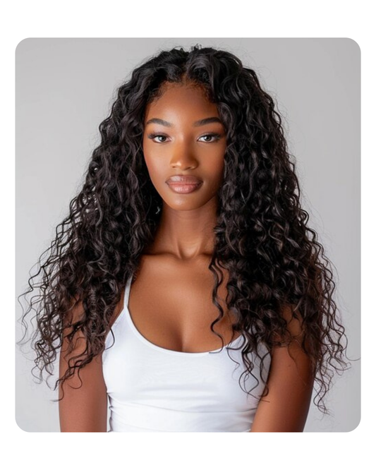 Water Wave HD Glueless Lace Front Wig