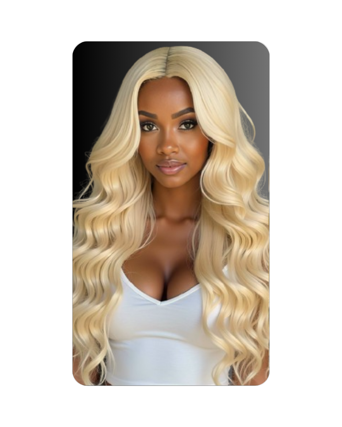 Loose Wave Blonde HD Glueless Lace Front Wig