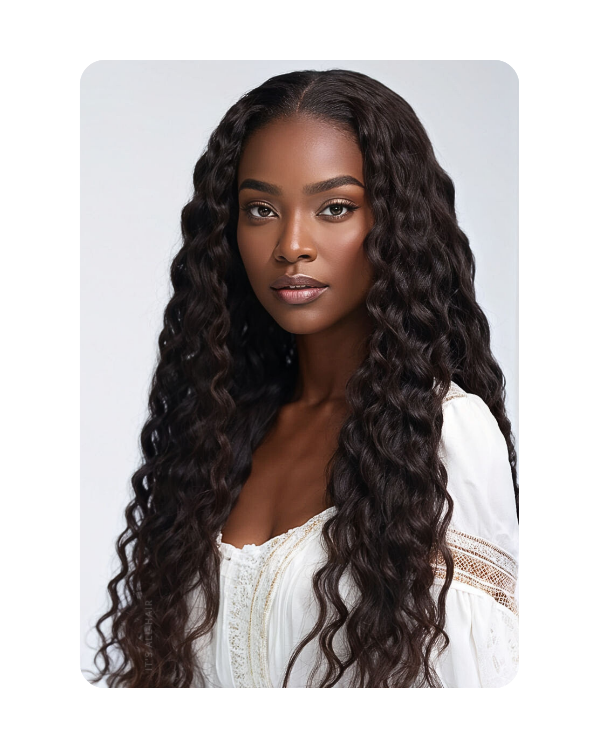 Deep Wave HD Glueless Lace Front Wig