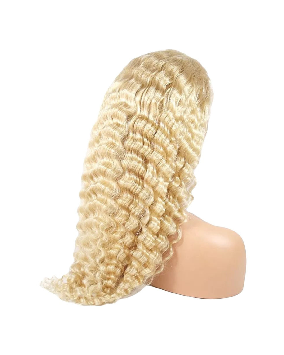 Deep Wave Blonde HD Glueless Lace Front Wig