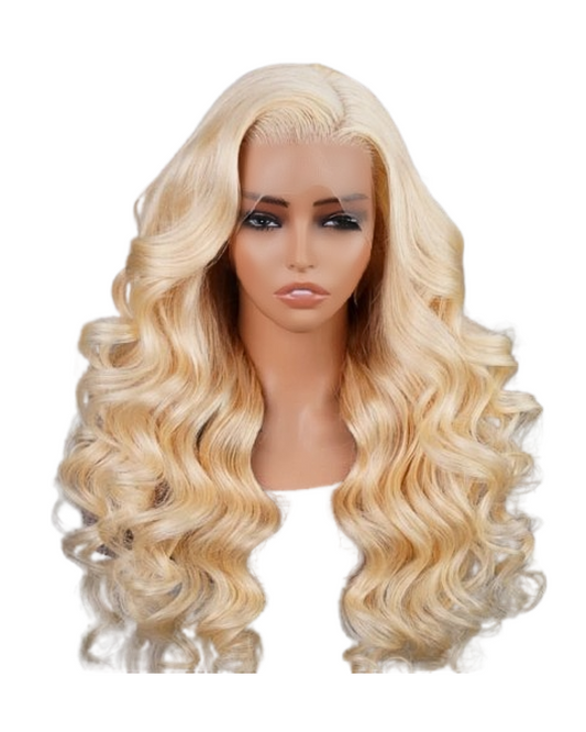 Loose Wave Blonde HD Glueless Lace Front Wig